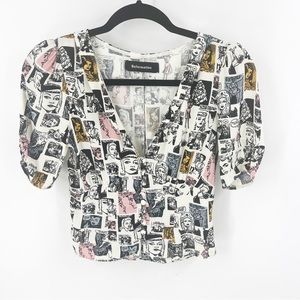 Reformation Devon Top in Comic SIZE XS